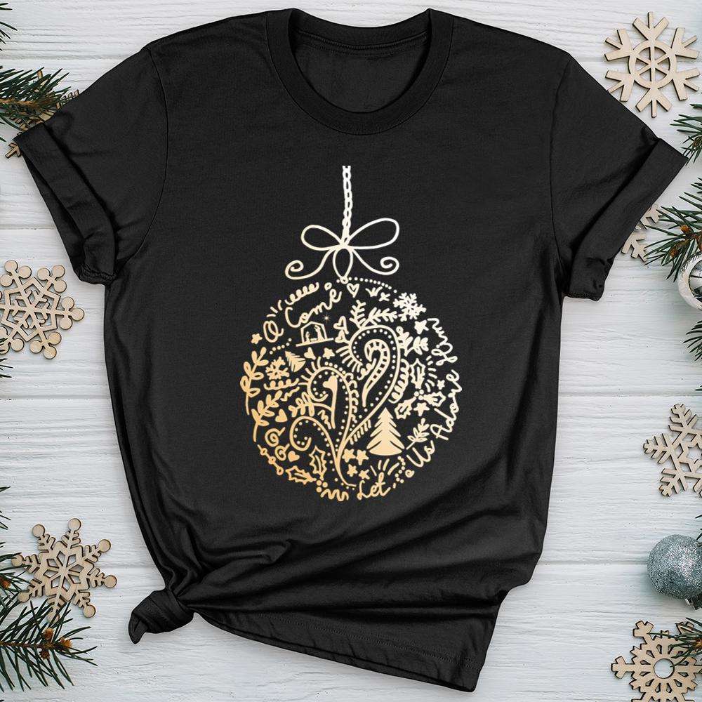 O Come Let Us Adore Him Softstyle Tee