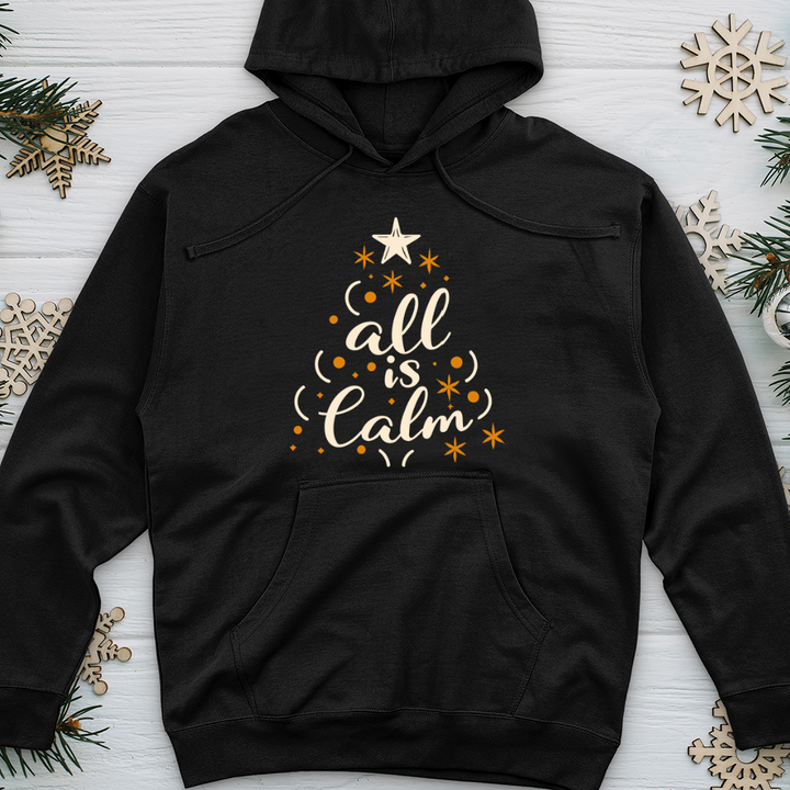 All is calm Midweight Hooded Sweatshirt