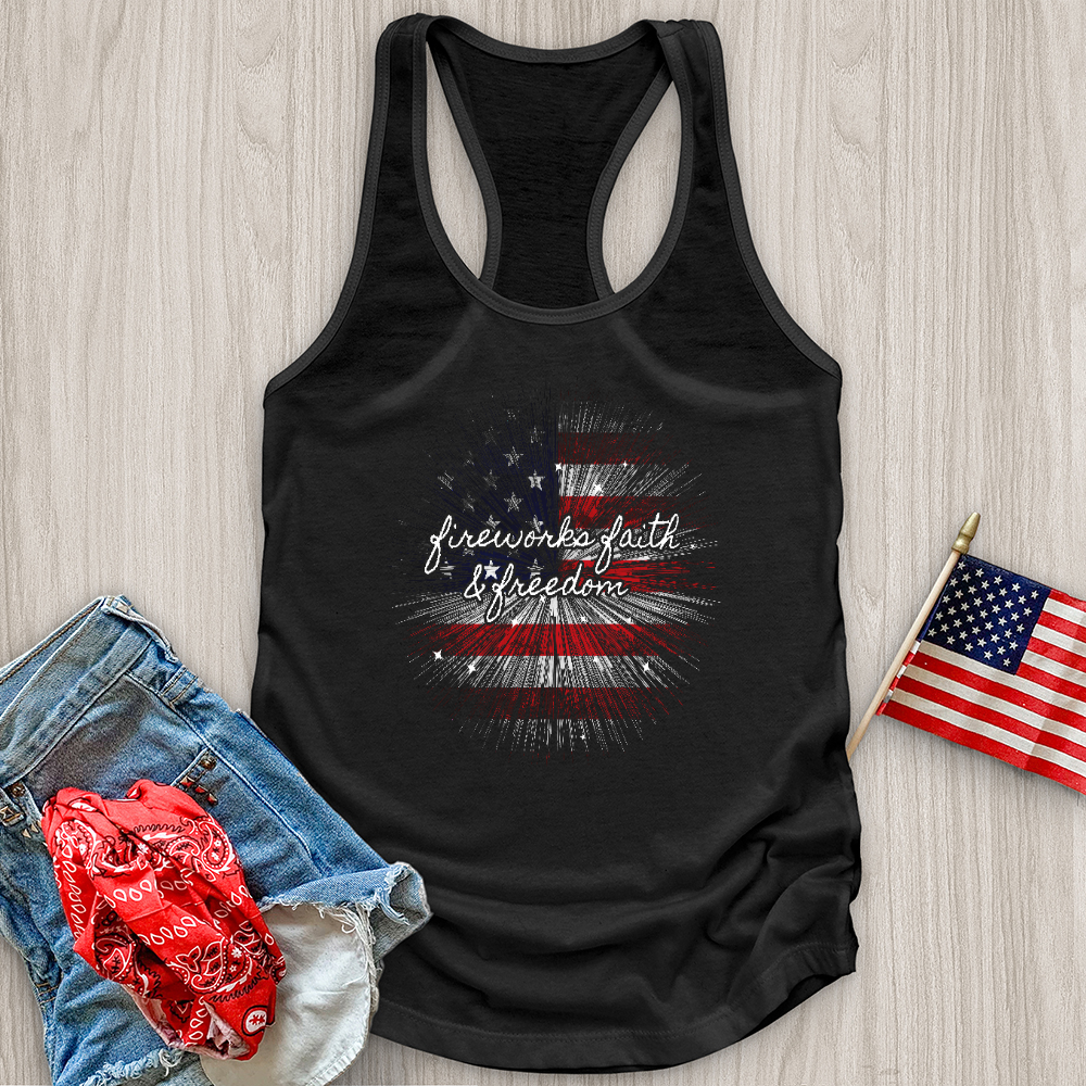 Fireworks Faith & Freedom V2 Tank Top