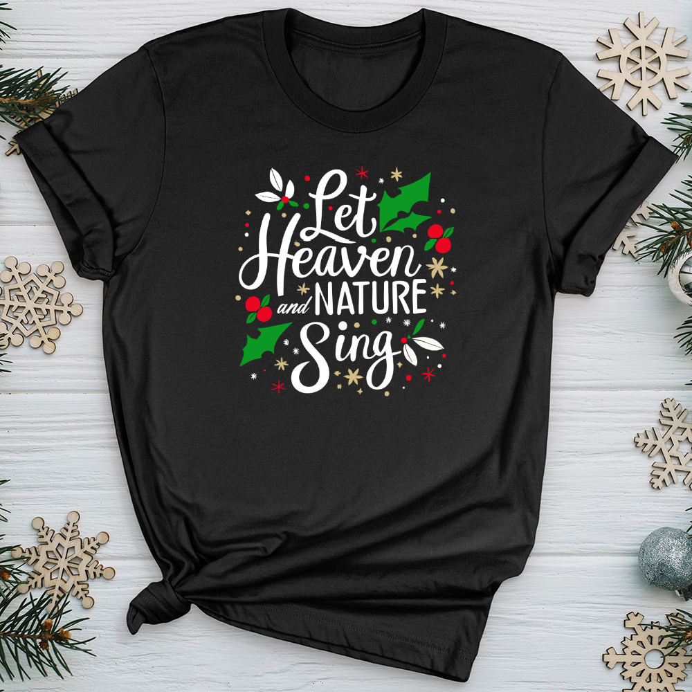 Let Heaven and Nature Sing Softstyle Tee