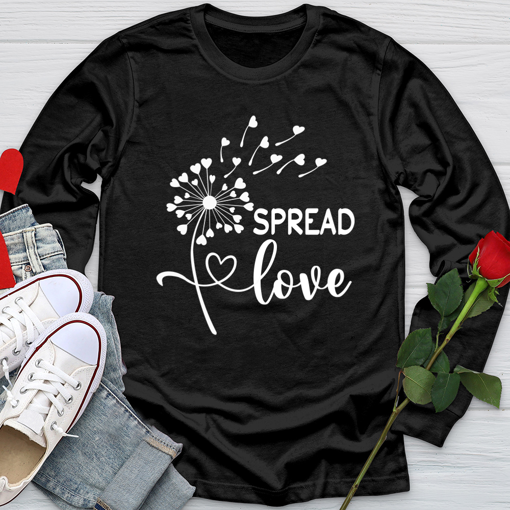 Spread Love Softstyle Long Sleeve