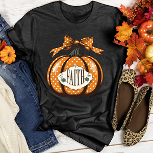 Spotted Faith Pumpkin Heathered Tee