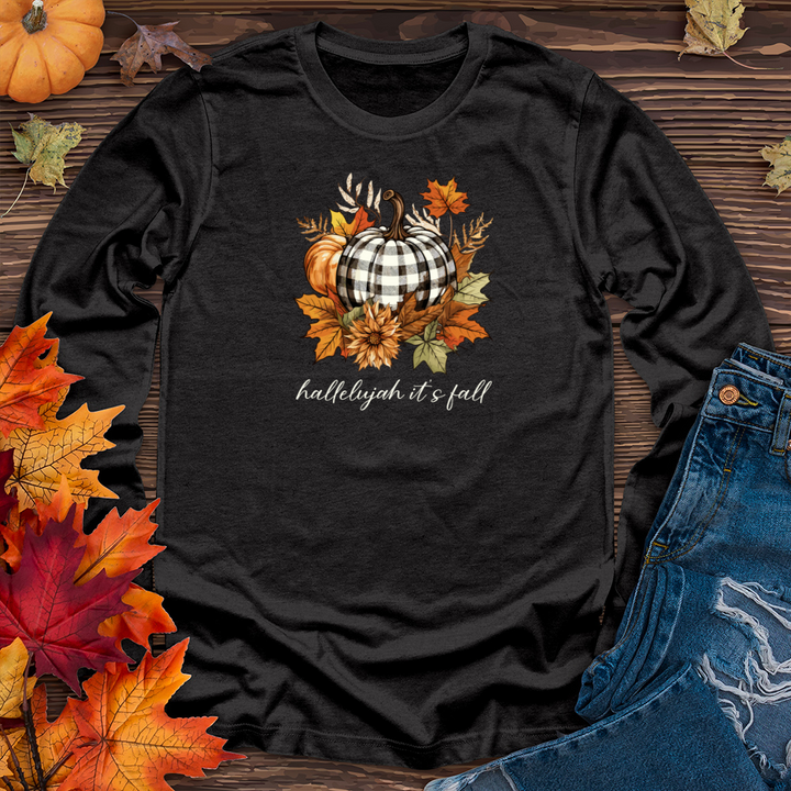 hallelujah its fall Long Sleeve Tee