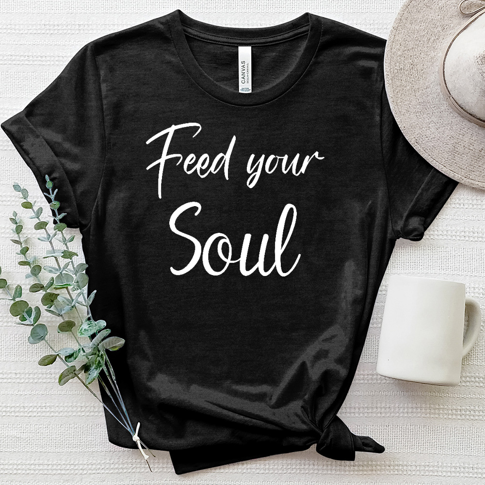 Feed Your Soul Heathered Tee