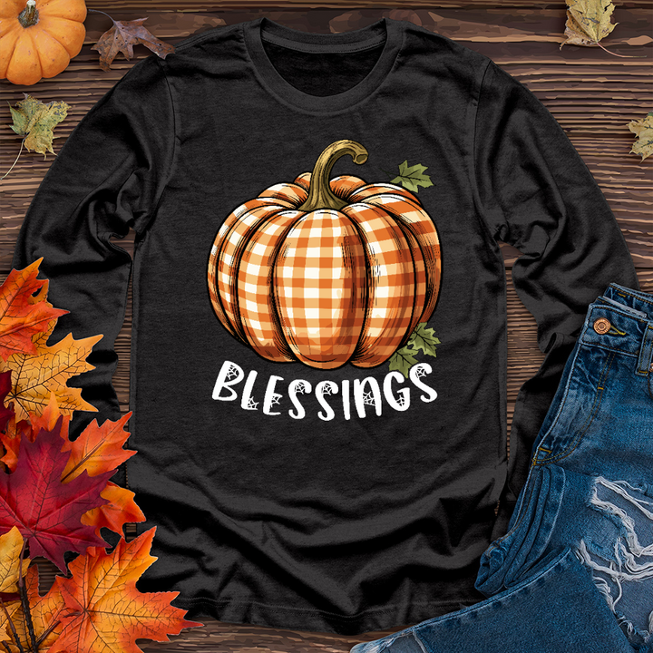 Pumpkin Blessings Long Sleeve Tee