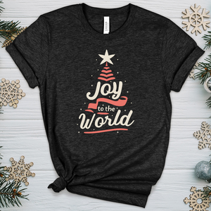 Joy Tree Heathered Tee