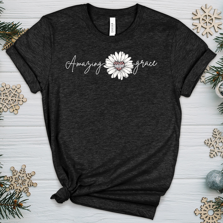 Amazing Grace V5 Heathered Tee