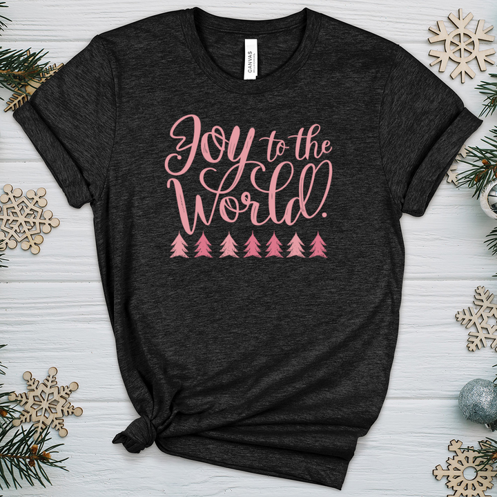 Joy to The World 01 Heathered Tee