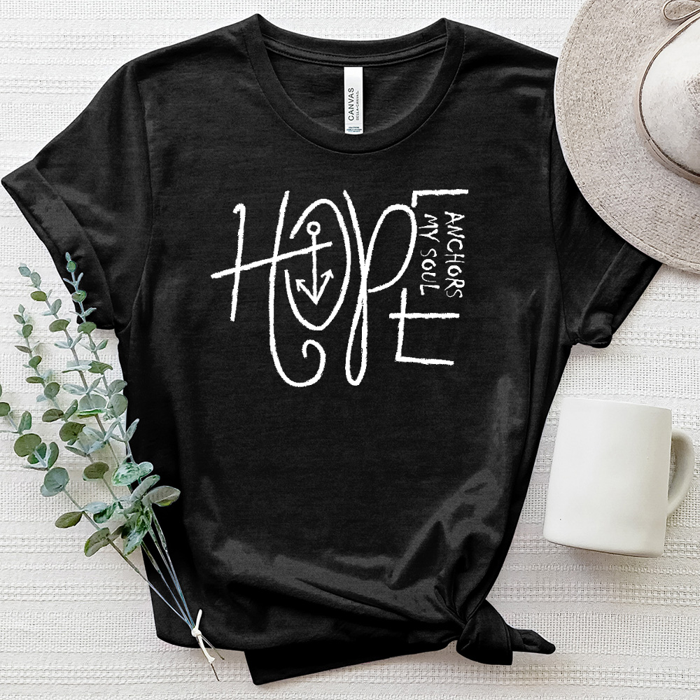 Hope Anchors Heathered Tee