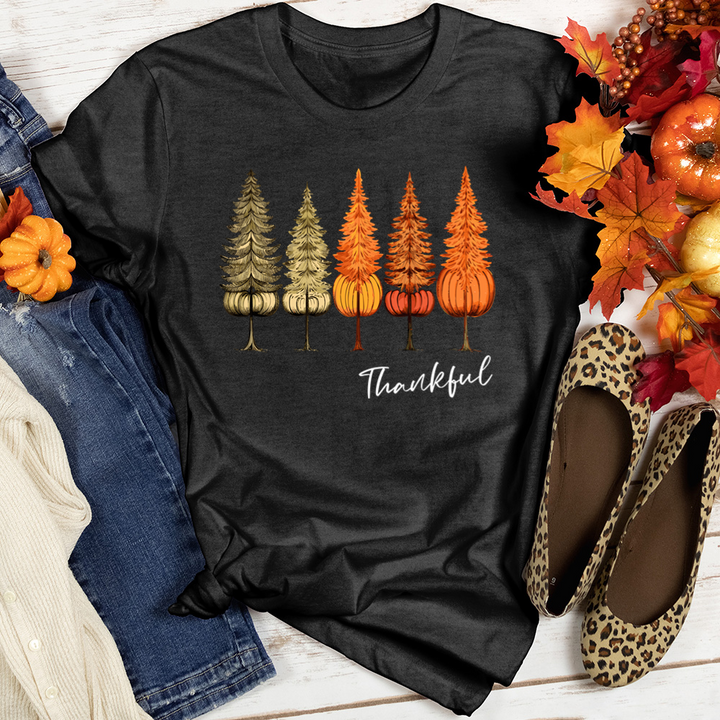 Vintage Seasonal Trio Pine Trees Heathered Tee