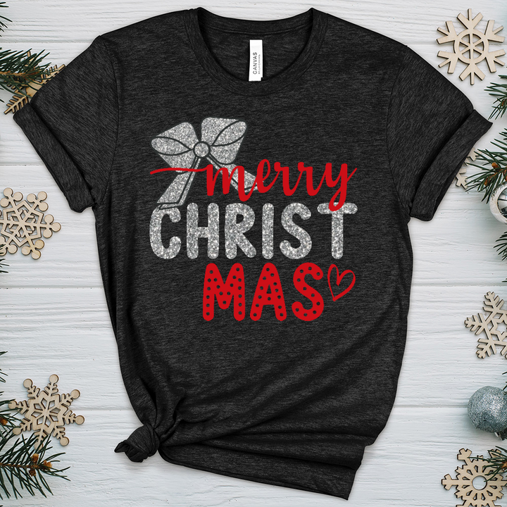 Merry Christmas Heathered Tee