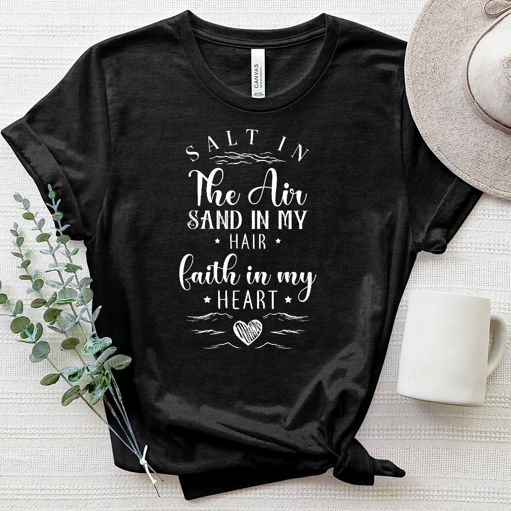 Faith in My Heart Heathered Tee