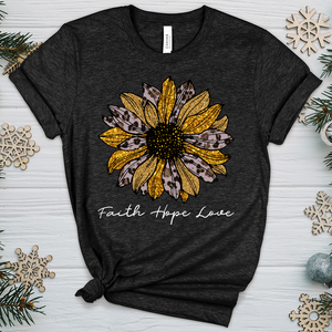 Faith Hope Love Sunflower V5