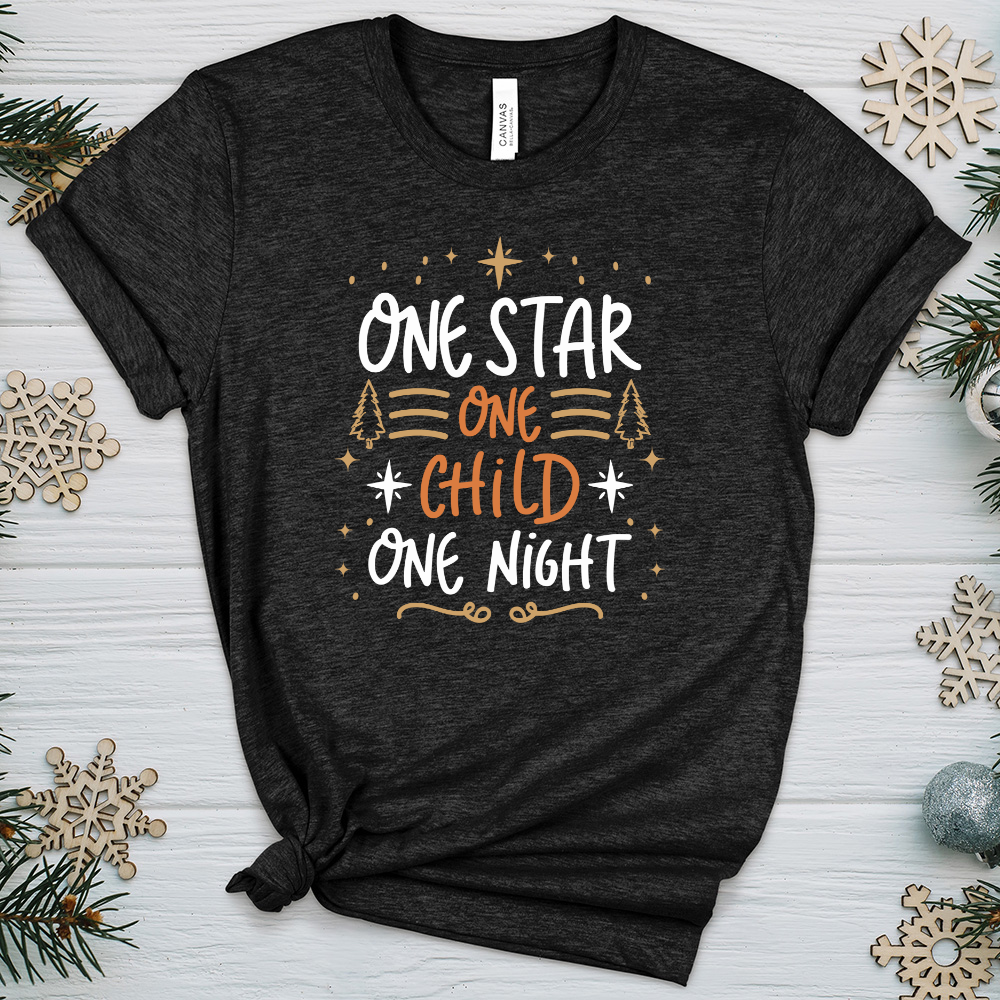 One Star One Child One Night Heathered Tee