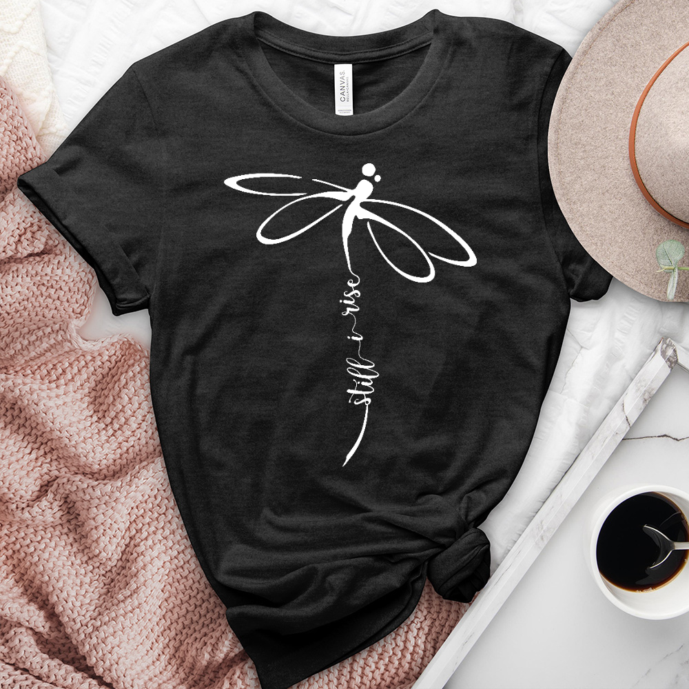 Still I Rise Dragonfly Heathered Tee