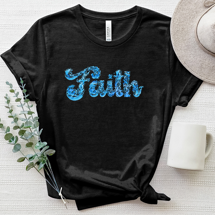 Faith Splash Heathered Tee