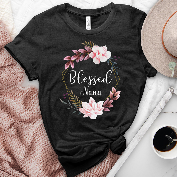 Blessed Nana Heathered Tee