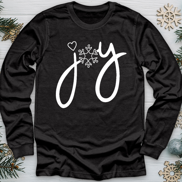 Joy Snowflake 01 Long Sleeve Tee