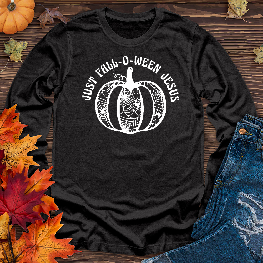 Fall-o-ween Jesus Long Sleeve Tee