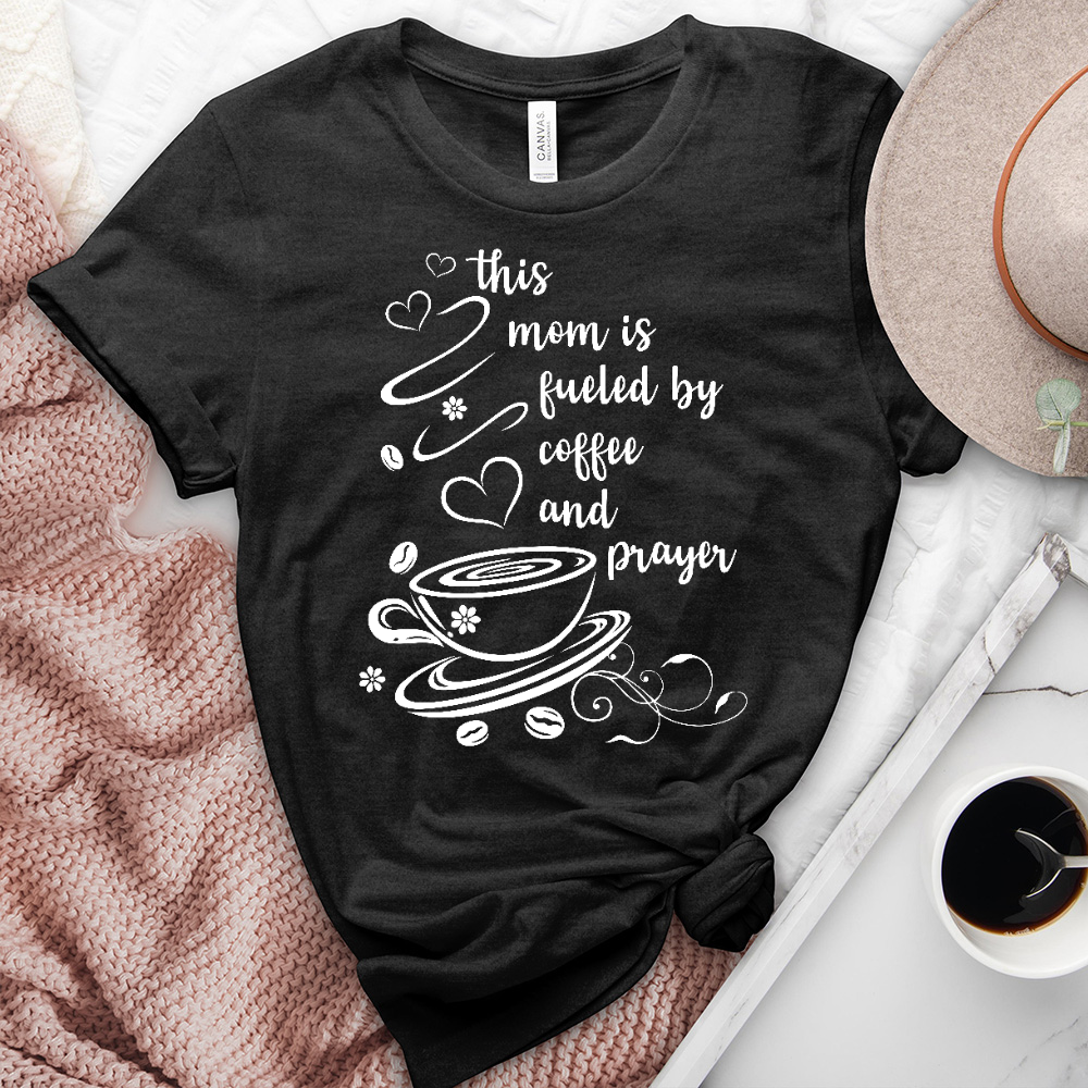 Coffee and Prayer Heathered Tee