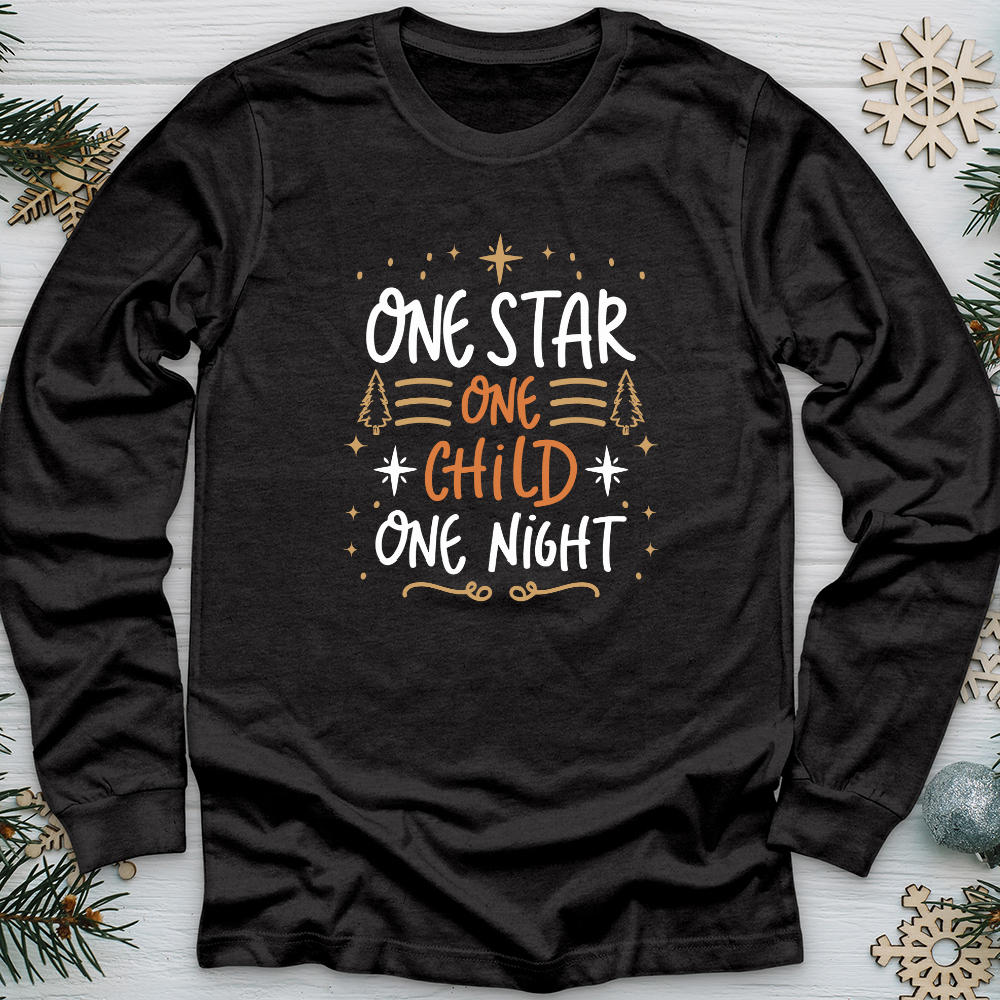 One Star One Child One Night Long Sleeve Tee