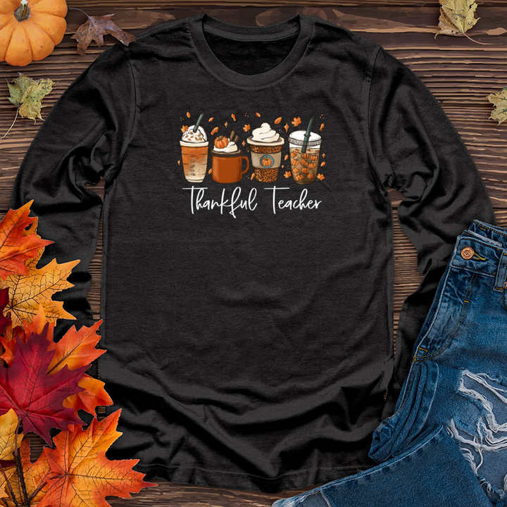 Thankful Teacher Long Sleeve Tee