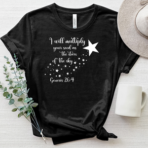 The Stars of the Sky Genesis 264 Heathered Tee