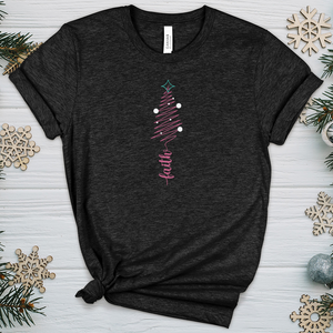 Faith Squiggly Tree Heathered Tee