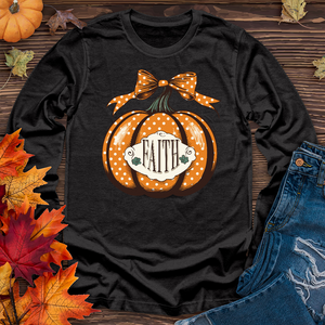 Spotted Faith Pumpkin Long Sleeve Tee