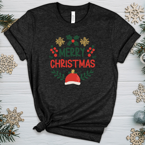 Merry christmas Heathered Tee