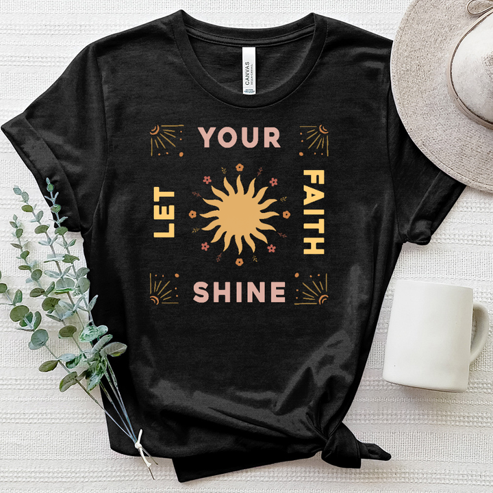 Shining Faith Heathered Tee