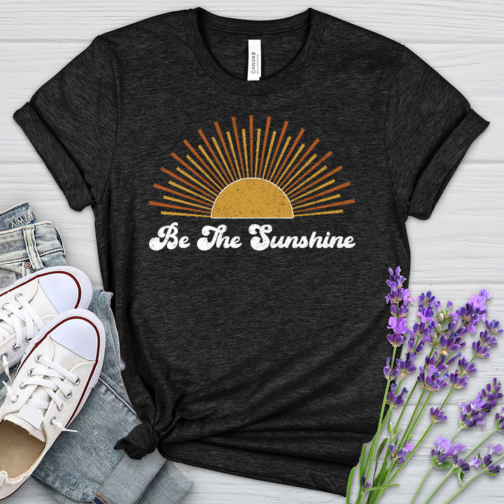 Be The Sunshine Sun Heathered Tee