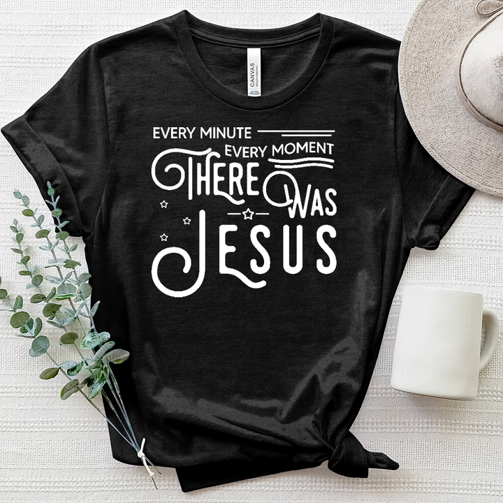 There Was Jesus(White) Heathered Tee