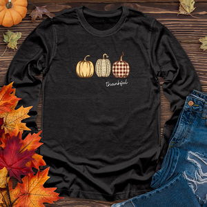 Retro Harvest Gingham Trio Long Sleeve Tee