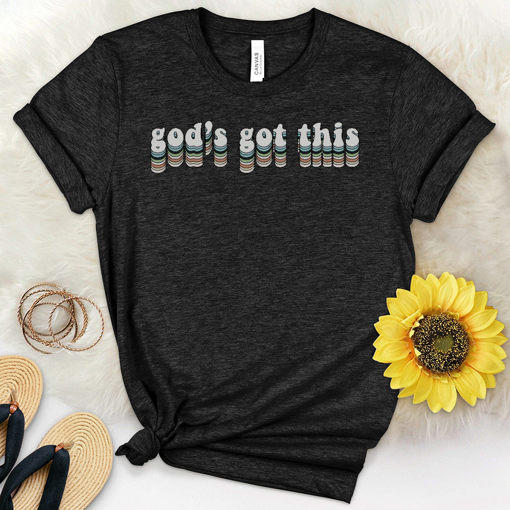 God's Got This Heathered Tee