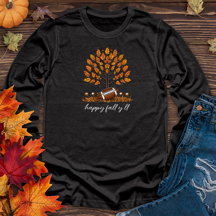 Happy Fall Yll Long Sleeve Tee