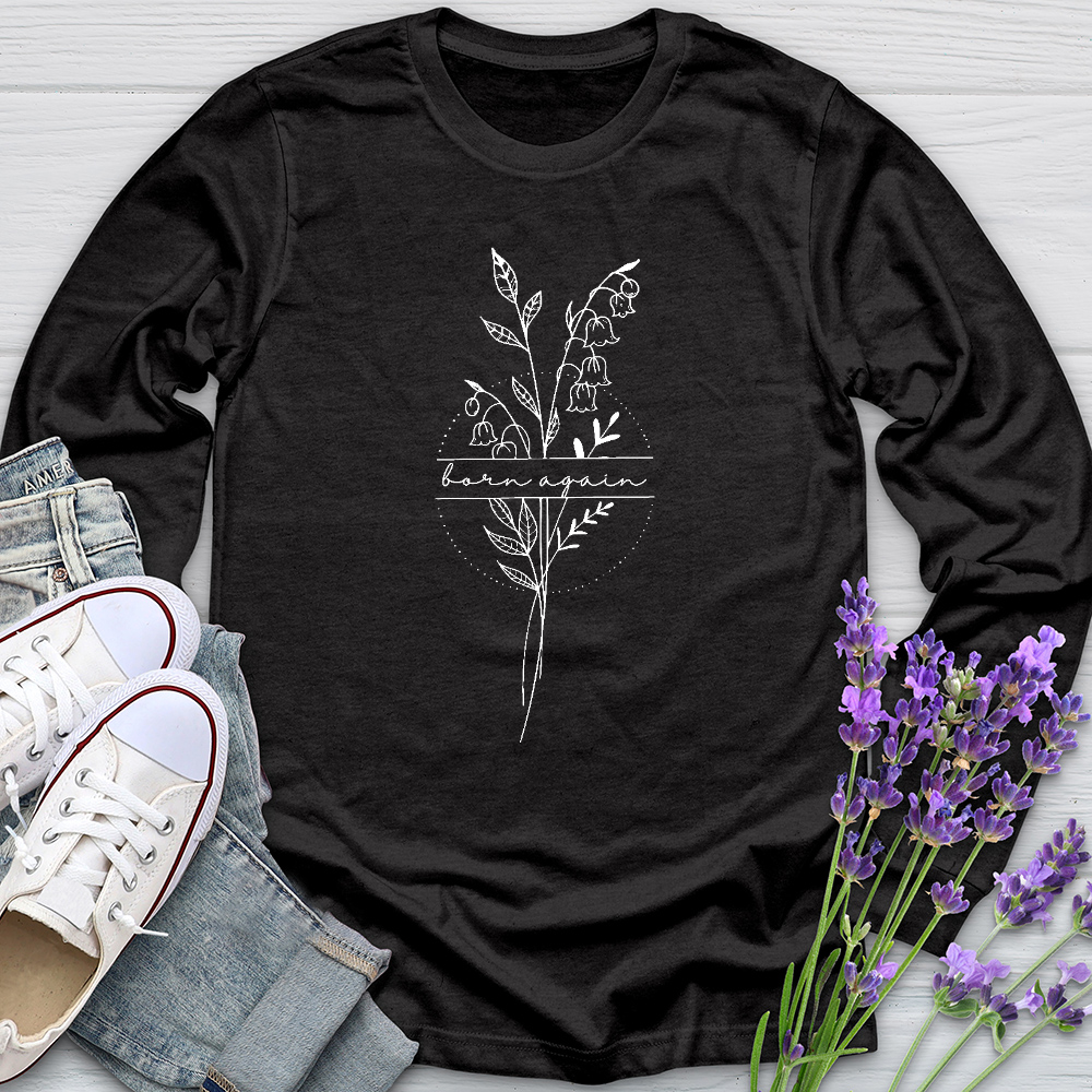 Born Again Flower Long Sleeve Tee