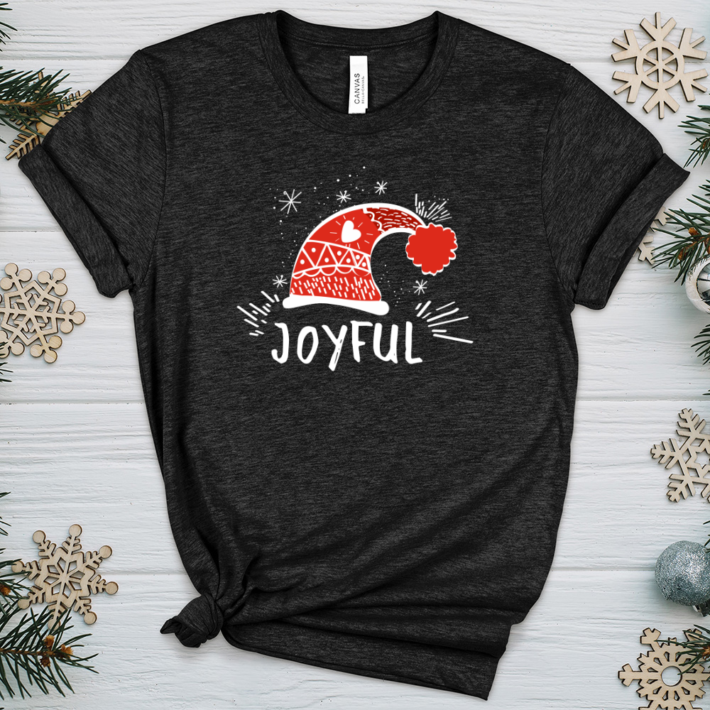 Joyful Hat Heathered Tee