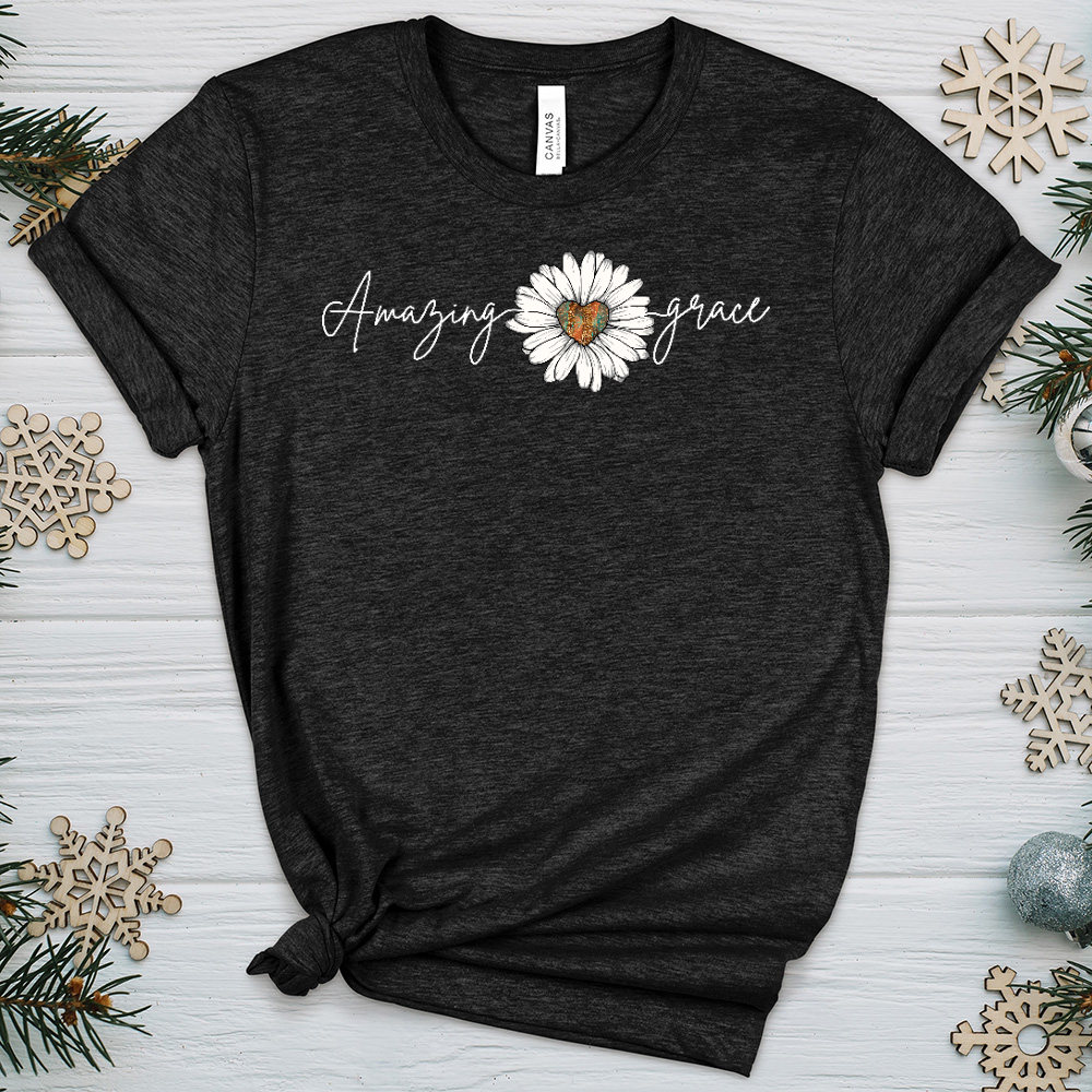 Amazing Grace V2 Heathered Tee