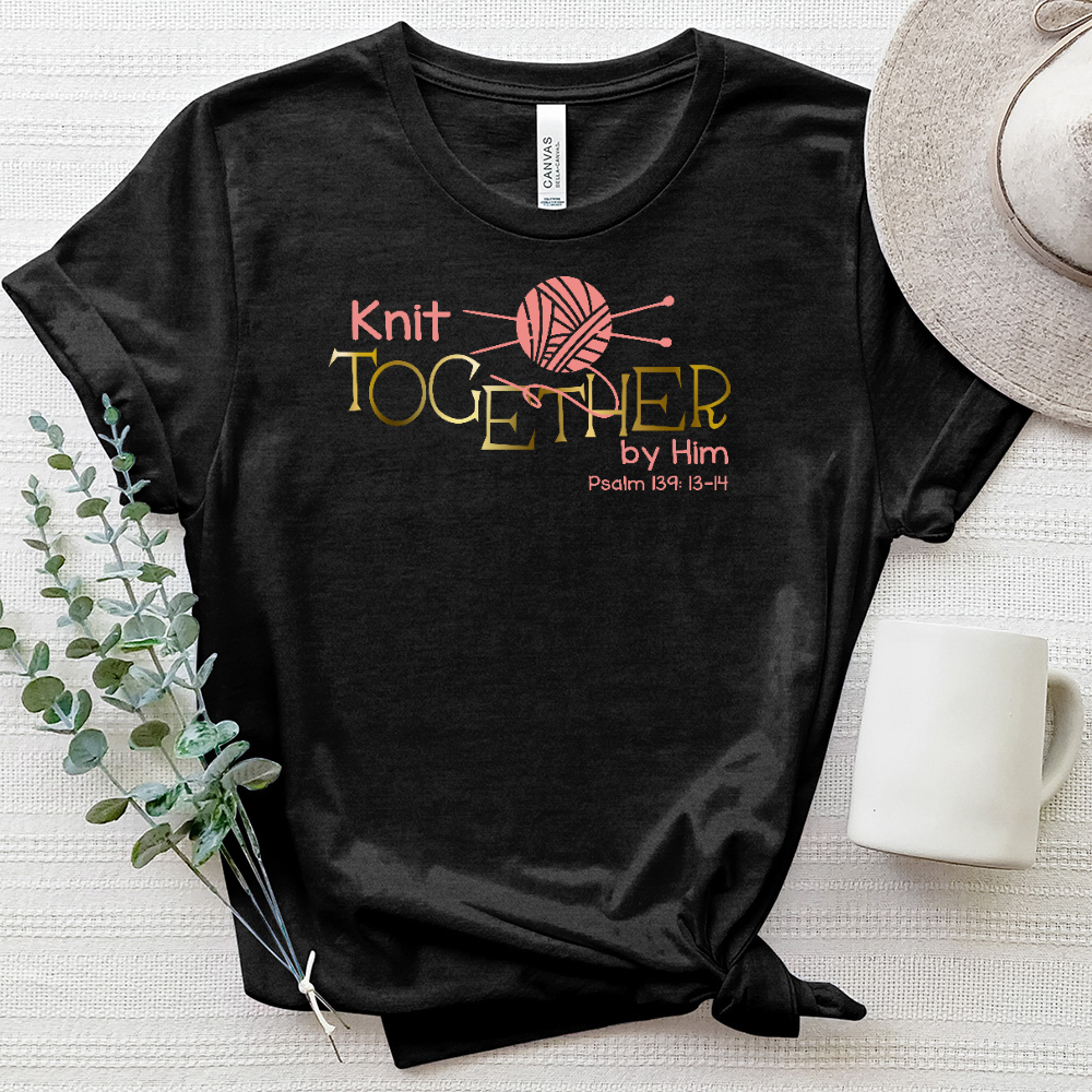 Knit Together by Him Heathered Tee