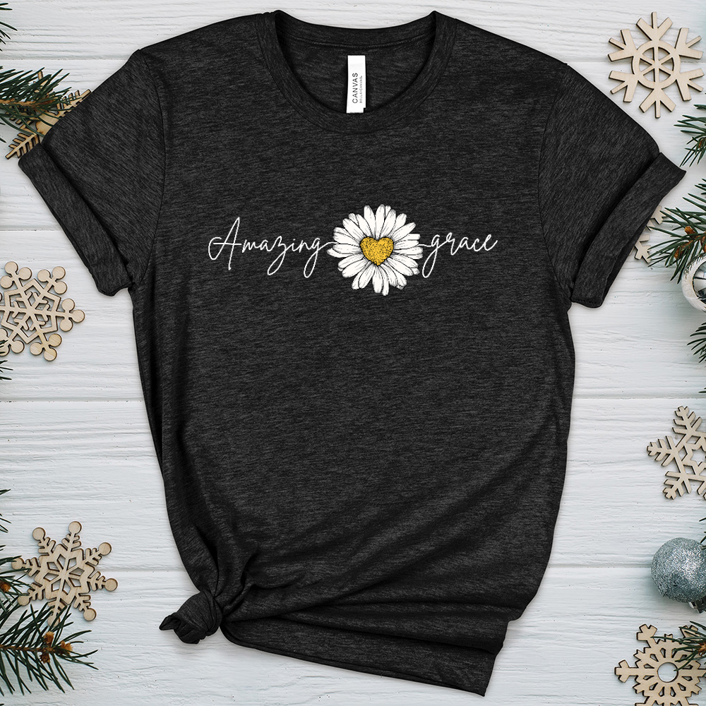 Amazing Grace Heathered Tee