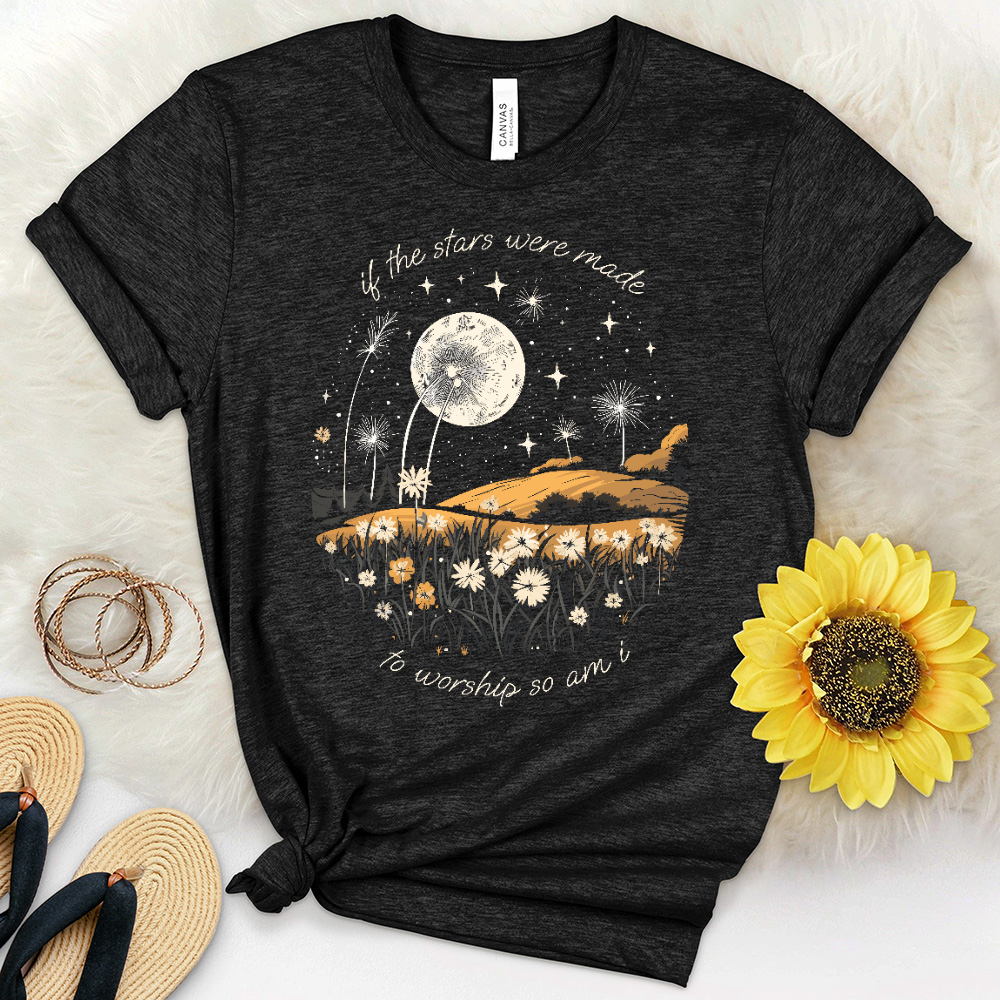 If the Stars Heathered Tee