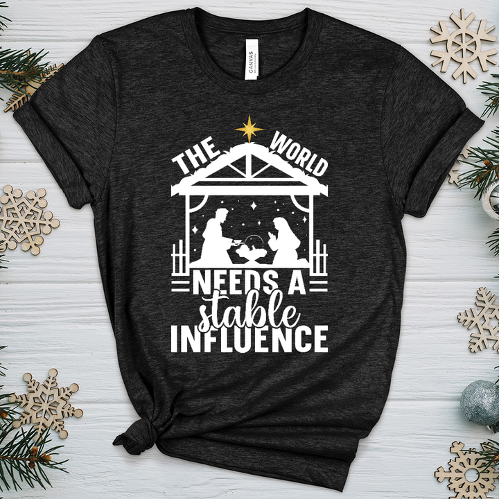 Stable Influence Heathered Tee