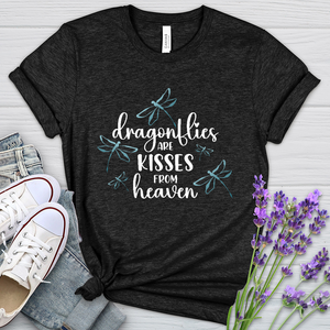 Dragonfly Kisses Heathered Tee