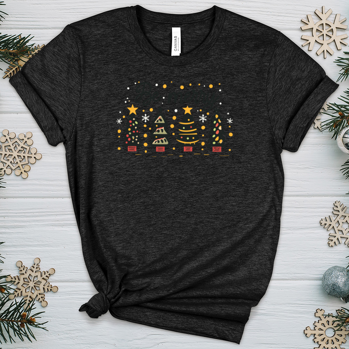 Be Merry Heathered Tee