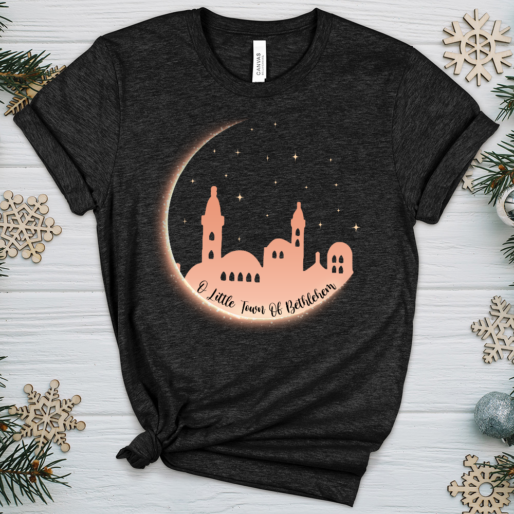 O Little Town Of Bethlehem Heathered Tee