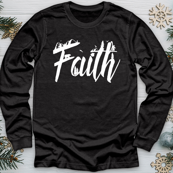 Faith Bear 02 Long Sleeve Tee