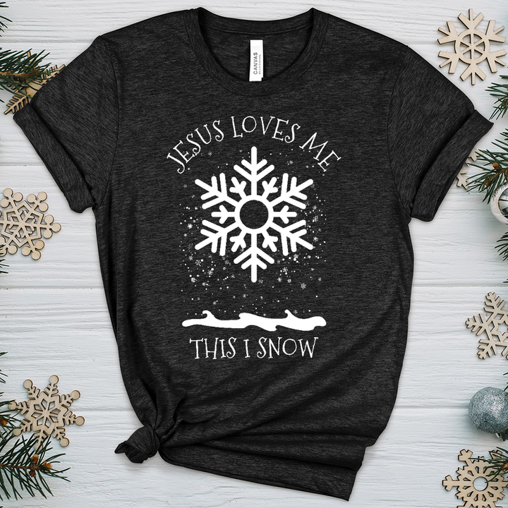 This I Snow Heathered Tee