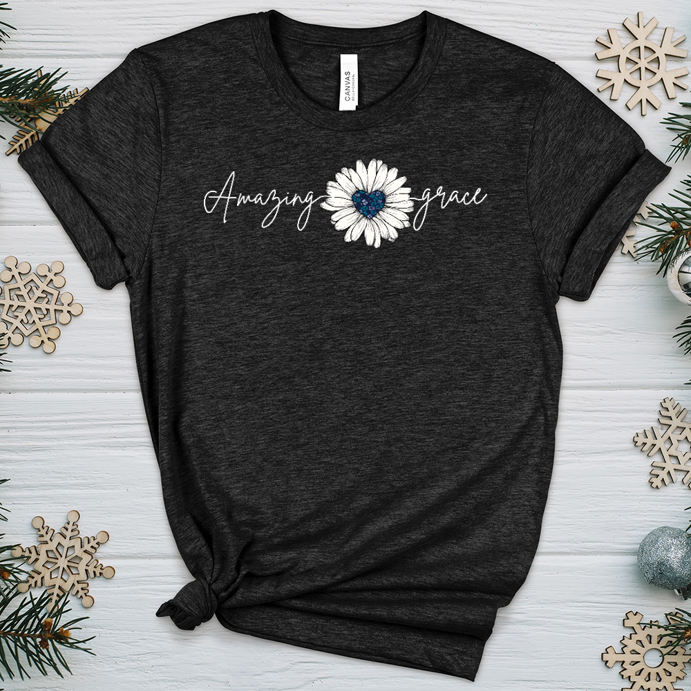 Amazing Grace V8 Heathered Tee