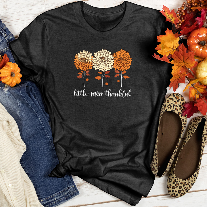 Playful Autumn Polka Dot Mum Trio Heathered Tee